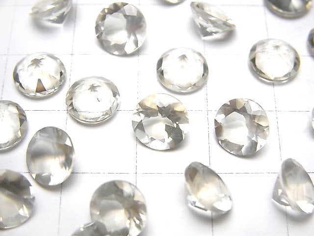 [Video]High Quality Golden Labradorite AAA Loose stone Round Faceted 8x8mm 4pcs