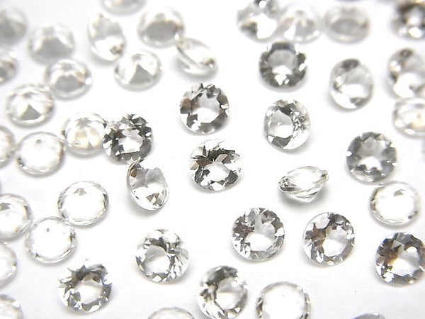 [Video]High Quality Scapolite Loose stone Round Faceted 4x4mm 5pcs