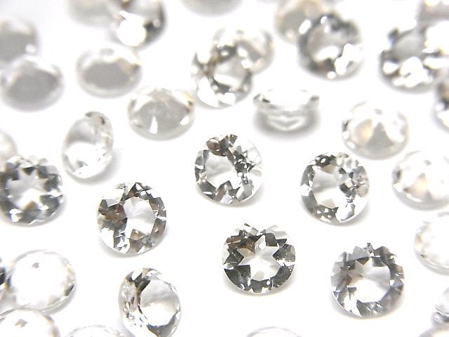 [Video]High Quality Scapolite Loose stone Round Faceted 5x5mm 3pcs