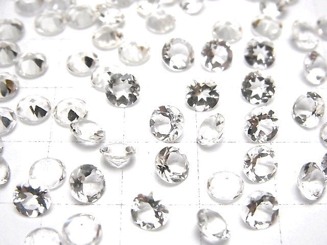 [Video]High Quality Scapolite Loose stone Round Faceted 5x5mm 3pcs