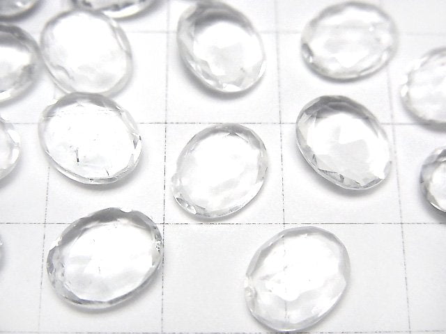 [Video]High Quality Hyalite Opal AAA- Oval Rose Cut 10x8mm 1pc