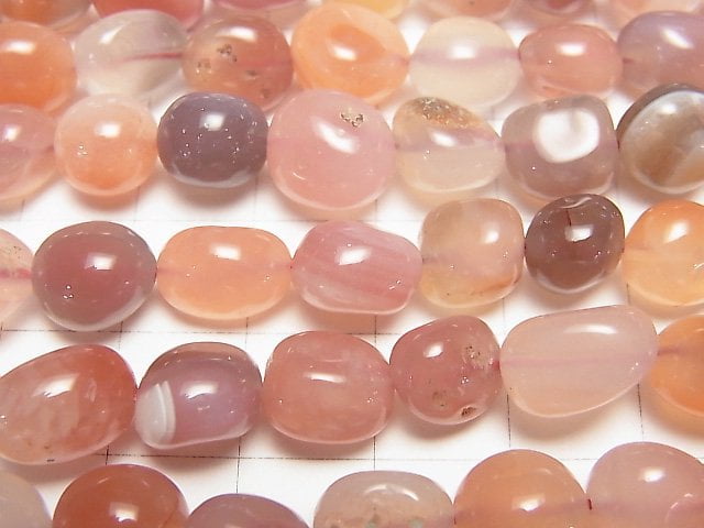 [Video] Red Agate Nugget 1strand beads (aprx.15inch/37cm)