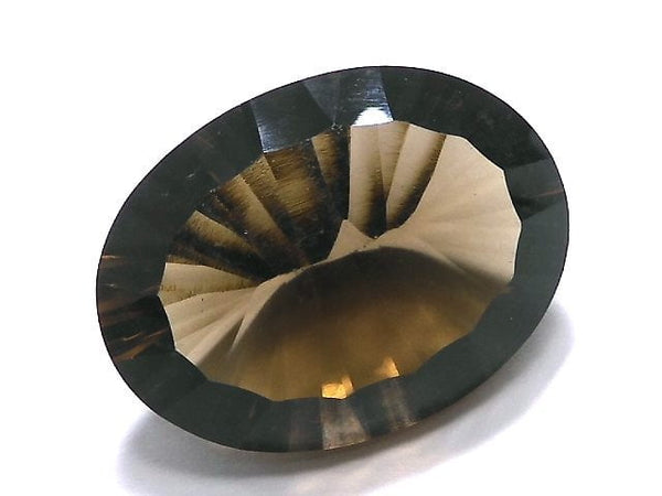 [Video][One of a kind] High Quality Smoky Quartz AAA Loose stone Concave Cut 1pc NO.7