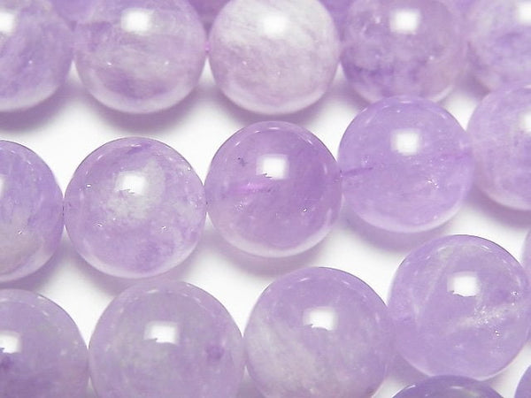 [Video] Lavender Amethyst AA++ Round 12mm half or 1strand beads (aprx.15inch/36cm)