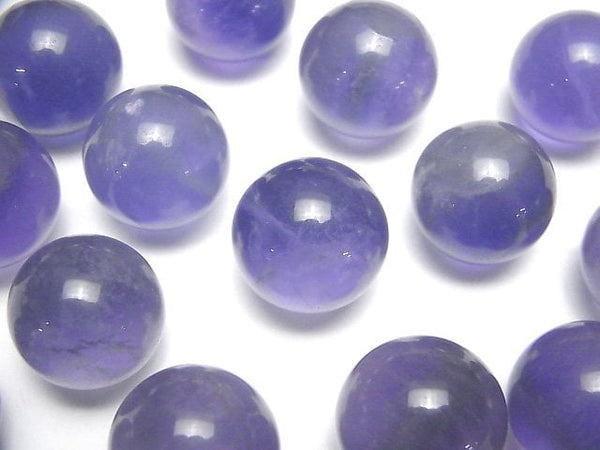 [Video]Purple Fluorite AA++ Sphere, Round 18mm 1pc