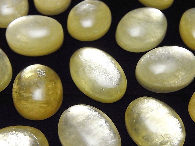 [Video] Golden Mica AAA Oval Cabochon 20x15mm 1pc
