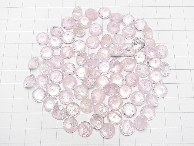 [Video]Morganite AA+ Loose stone Round Faceted 10x10mm 1pc