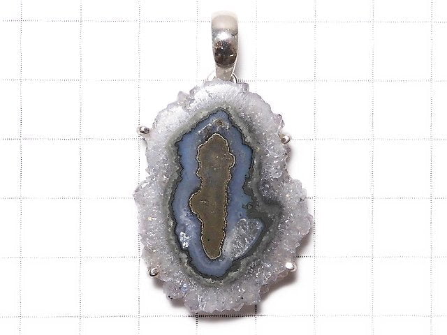 [Video][One of a kind] Flower Amethyst Pendant Silver925 NO.101