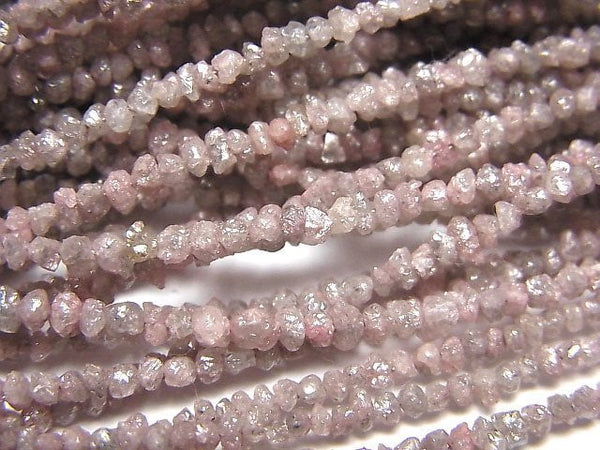 [Video] Pink Diamond Chips (Small Nugget ) half or 1strand beads (aprx.15inch/38cm)
