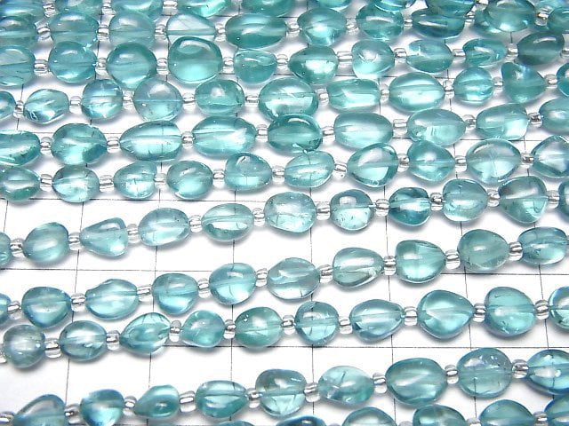[Video]High Quality Apatite AAA Nugget 1strand beads (aprx.7inch/18cm)