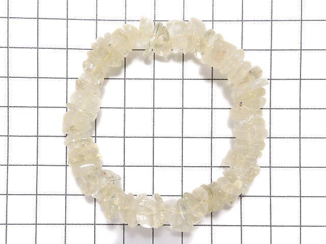 [Video][One of a kind] Libyan Desert Glass AAA Chips (Small Nugget ) Bracelet NO.311