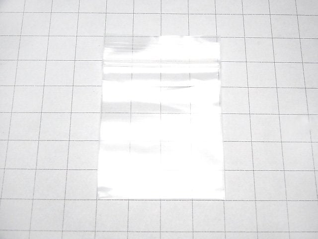 Zipper plastic bag 60x40mm [clear] 1 pack