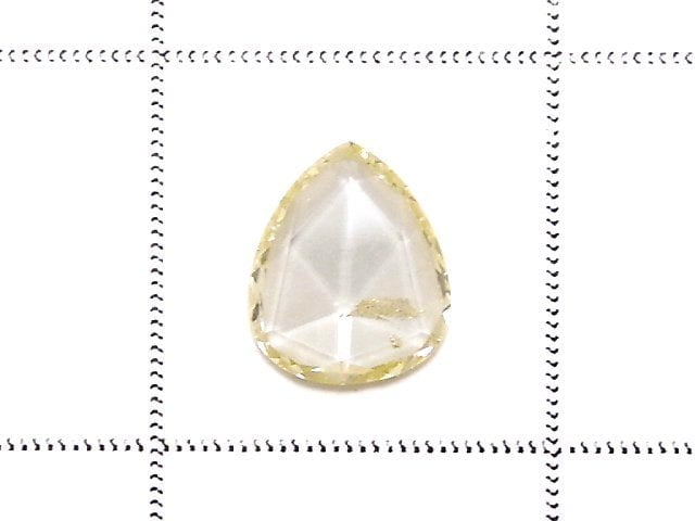 [Video][One of a kind] Yellow Diamond Loose stone Rose Cut 1pc NO.23