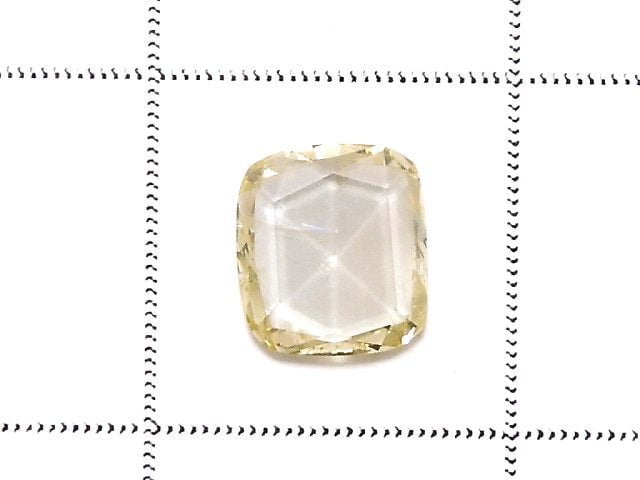 [Video][One of a kind] Yellow Diamond Loose stone Rose Cut 1pc NO.24