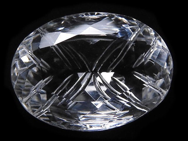 [Video][One of a kind] High Quality Crystal AAA Loose stone Carved Faceted 1pc NO.106