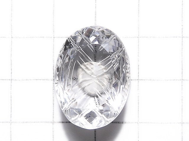 [Video][One of a kind] High Quality Crystal AAA Loose stone Carved Faceted 1pc NO.106