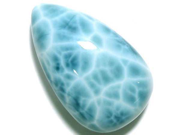 [Video][One of a kind] High Quality Larimar Pectolite AAA Cabochon 1pc NO.6