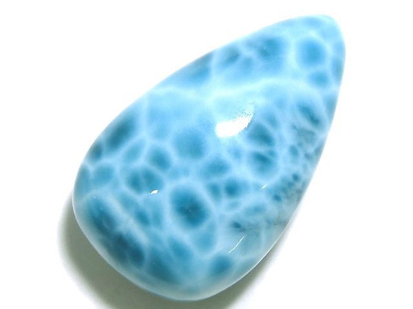 [Video][One of a kind] High Quality Larimar Pectolite AAAA Cabochon 1pc NO.302