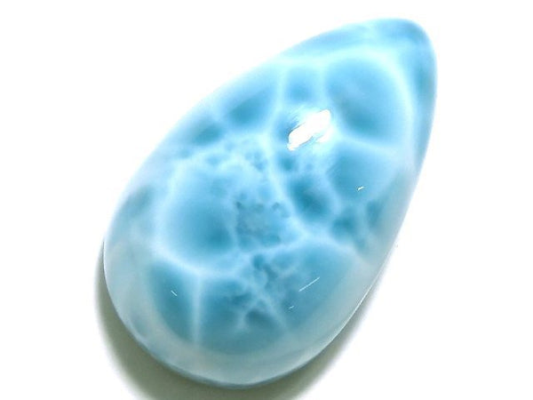 [Video][One of a kind] High Quality Larimar Pectolite AAAA Cabochon 1pc NO.305