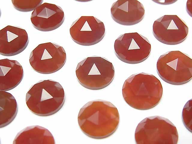[Video] Red Agate AAA Round Rose Cut 10x10mm 5pcs