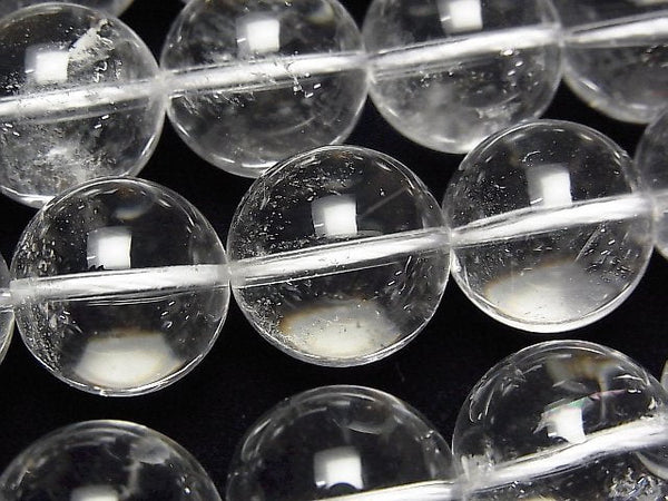 [Video] Crystal Quartz AAA- Round 16mm half or 1strand beads (aprx.15inch/36cm)