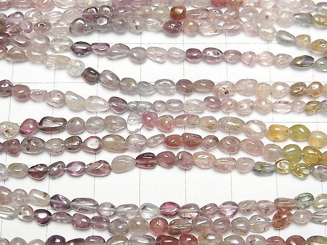 [Video]High Quality Multicolor Spinel AA++ Nugget half or 1strand beads (aprx.15inch/38cm)