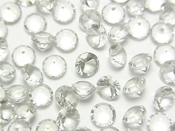 [Video]High Quality Green Amethyst AAA Loose stone Round Concave Cut 6x6mm 5pcs