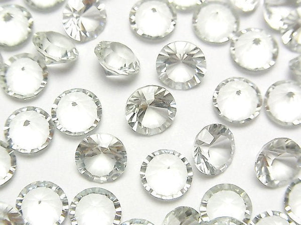 [Video]High Quality Green Amethyst AAA Loose stone Round Concave Cut 8x8mm 4pcs
