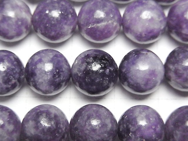 [Video]Lepidolite AA++ Round 10mm half or 1strand beads (aprx.15inch/37cm)
