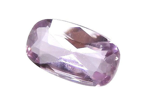 [Video][One of a kind] High Quality Pink Diaspore Loose stone Faceted 1pc NO.27