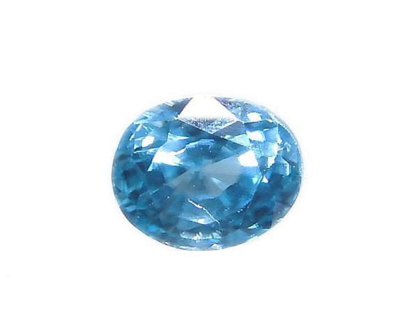 [Video][One of a kind] High Quality Natural Blue Zircon AAA Loose stone Faceted 1pc NO.23