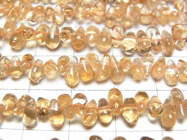 [Video]Citrine AA++ Drop-Nugget 1strand beads (aprx.13inch/33cm)