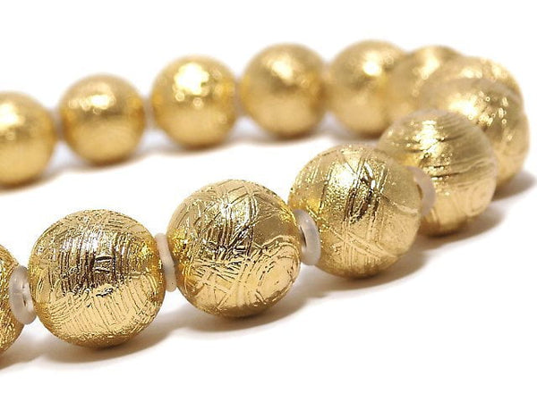 [Video][One of a kind] Meteorite (Muonionalusta ) 2 hole Faceted Square Bracelet NO.3