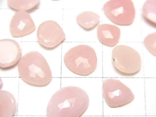 [Video]Pink Opal AAA- Loose stone Free Form Single Sided Rose Cut 5pcs
