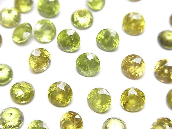 [Video]High Quality Spene AAA Loose stone Round Faceted 6x6mm 1pc
