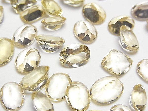 [Video]High Quality Heliodor AAA Loose stone mix shape Faceted 2pcs