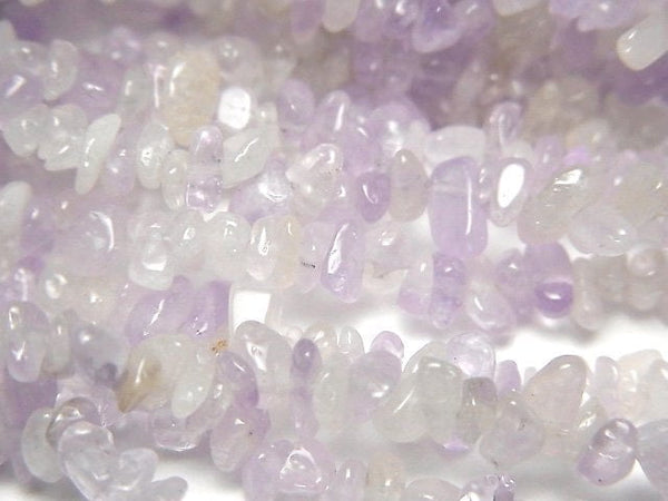 [Video] Lavender Amethyst AA Chips (Small Nugget ) 1strand beads (aprx.34inch/86cm)