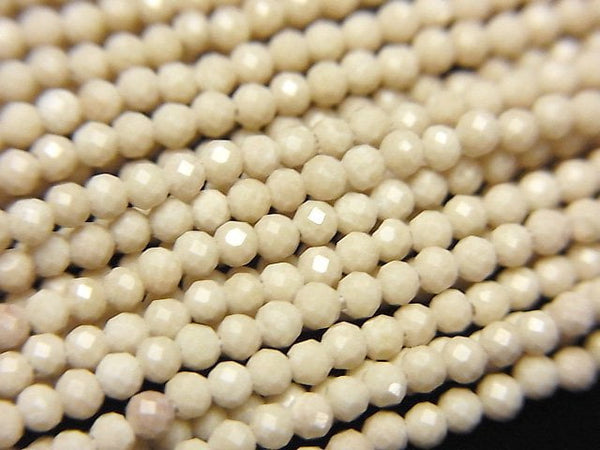 High Quality!  Riverstone  Faceted Round 2mm  1strand beads (aprx.15inch/38cm)