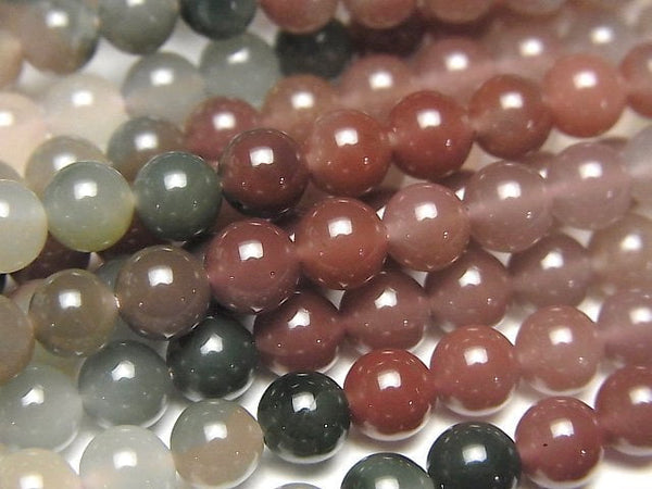 [Video]Multicolor Quartz AA++ Round 6mm 1strand beads (aprx.15inch/37cm)