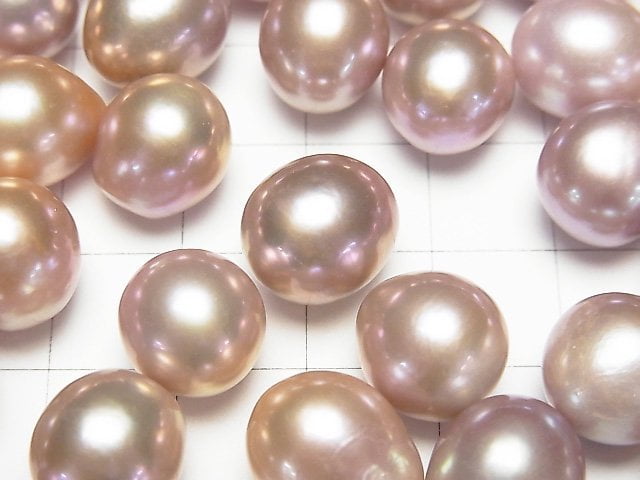 [Video] Fresh Water Pearl AA++ Loose stone Baroque 12-15mm Lavender 2pcs