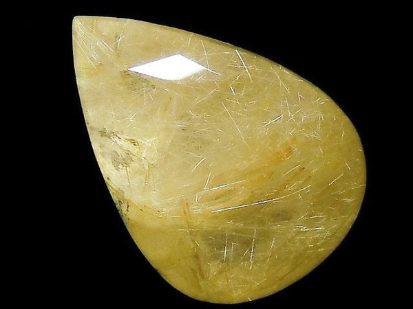 [Video][One of a kind] High Quality Rutilated Quartz AAA- Loose stone Faceted 1pc NO.358