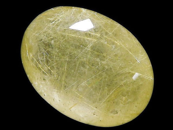 [Video][One of a kind] High Quality Rutilated Quartz AAA- Loose stone Faceted 1pc NO.359