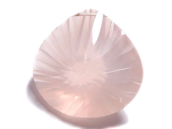 [Video][One of a kind] High Quality Madagascar Rose Quartz AAA Chestnut Concave Cut 1pc NO.6