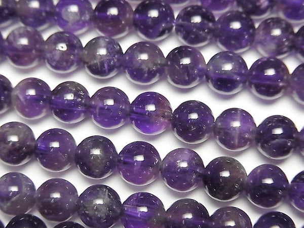 [Video]Amethyst AA Round 6mm 1strand beads (aprx.15inch/36cm)