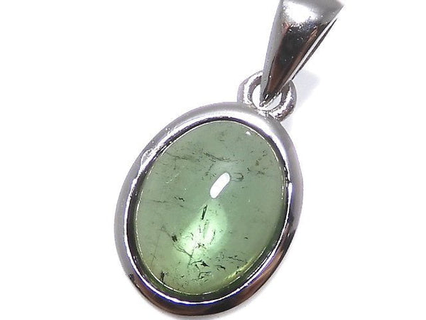 [Video][One of a kind] High Quality Green Tourmaline AAA- Pendant Silver925 NO.29