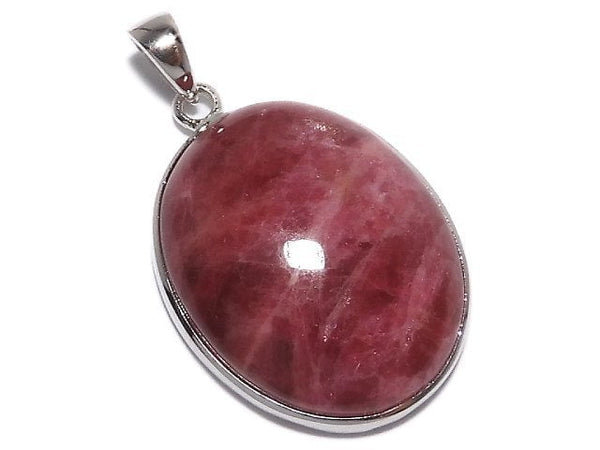 [Video][One of a kind] Imperial Rhodonite AAA Pendant Silver925 NO.22