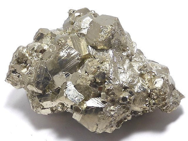 [Video][One of a kind] Peruvian Golden Pyrite Cluster 1pc NO.105