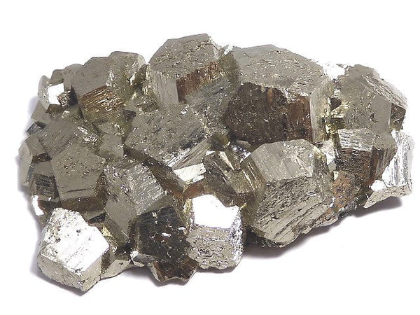 [Video][One of a kind] Peruvian Golden Pyrite Cluster 1pc NO.20
