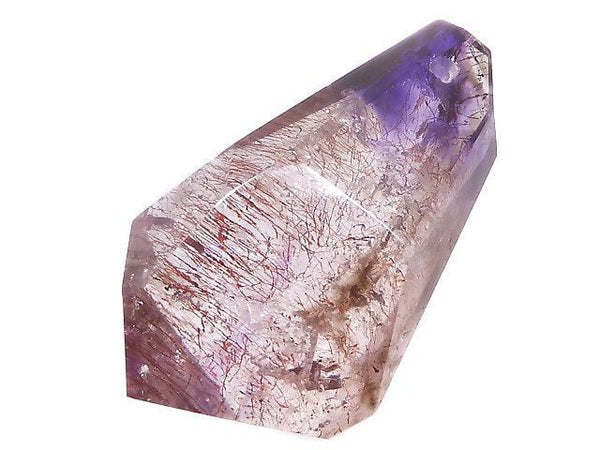 [Video][One of a kind] Amethyst Elestial AAA Faceted Nugget 1pc NO.44