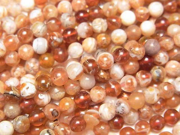 [Video]Brandy Opal Round 4.5mm 1strand beads (aprx.15inch/37cm)